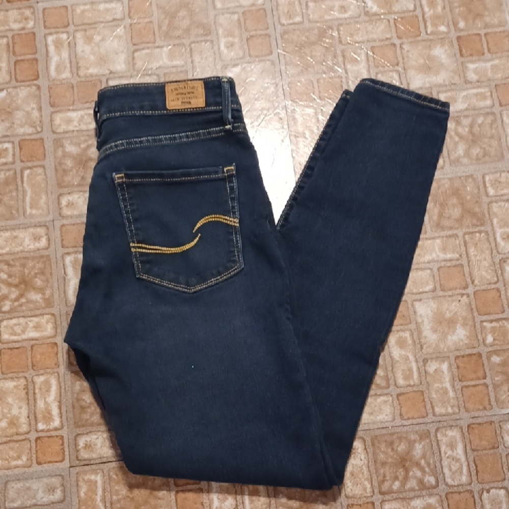Women's Blue Jeans Levi Womens Size 8 Long